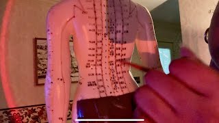 ASMR fast & aggressive acupuncture doll scratching, tapping, and gripping