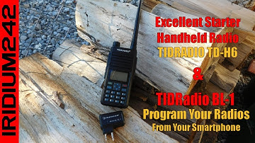 TIDRADIO TD H6 Ham Radio And Bluetooth Programmer