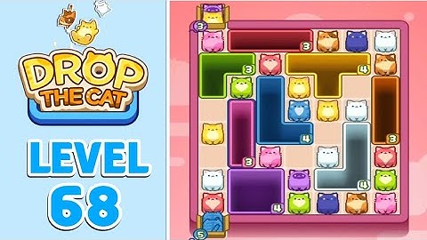 Drop The Cat Level 68 Walkthrough Solution