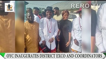 Just in : Okpe Youth Council Inaugurate Elected District Coordinators and Executives
