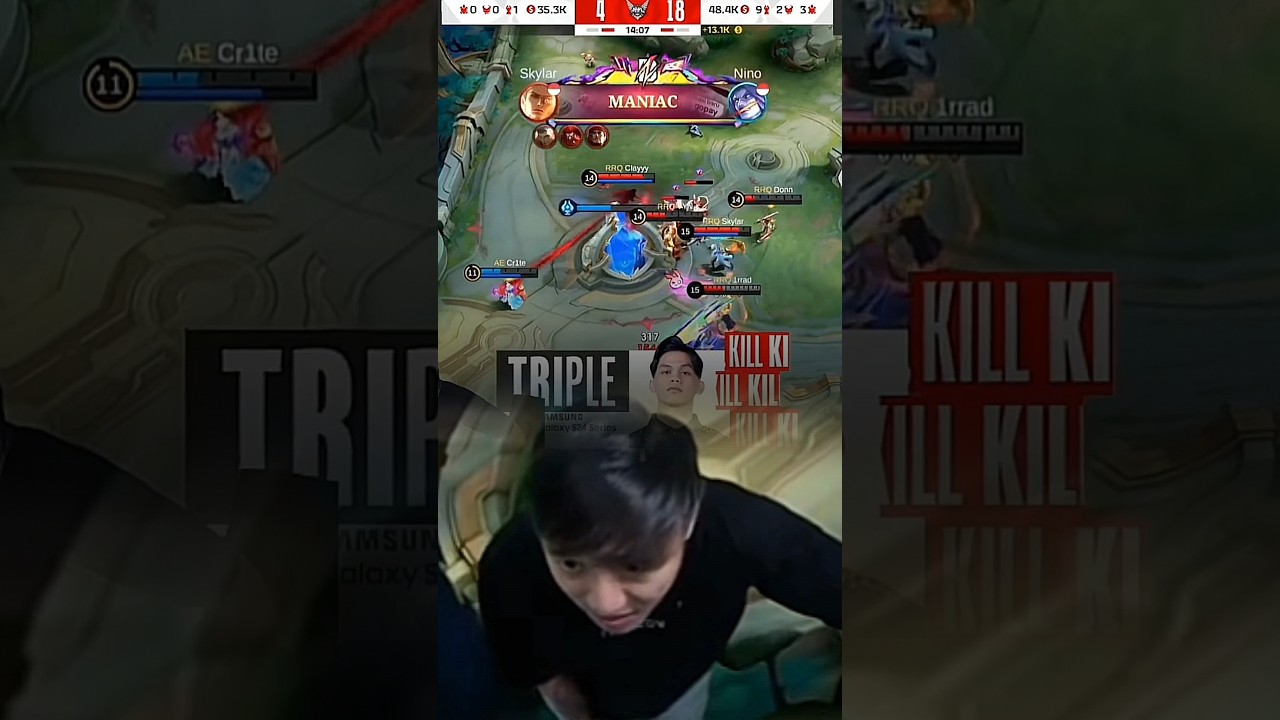 Skylar maniac #skylar #mlbb #mobilelegends #shorts
