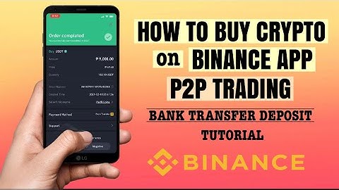 How to BUY Crypto on BINANCE P2P Trading | Deposit via Bank Transfer | App Tutorial
