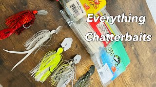 Z-Man Chatterbait Mini Max - 1/2 oz Pearl Ghost