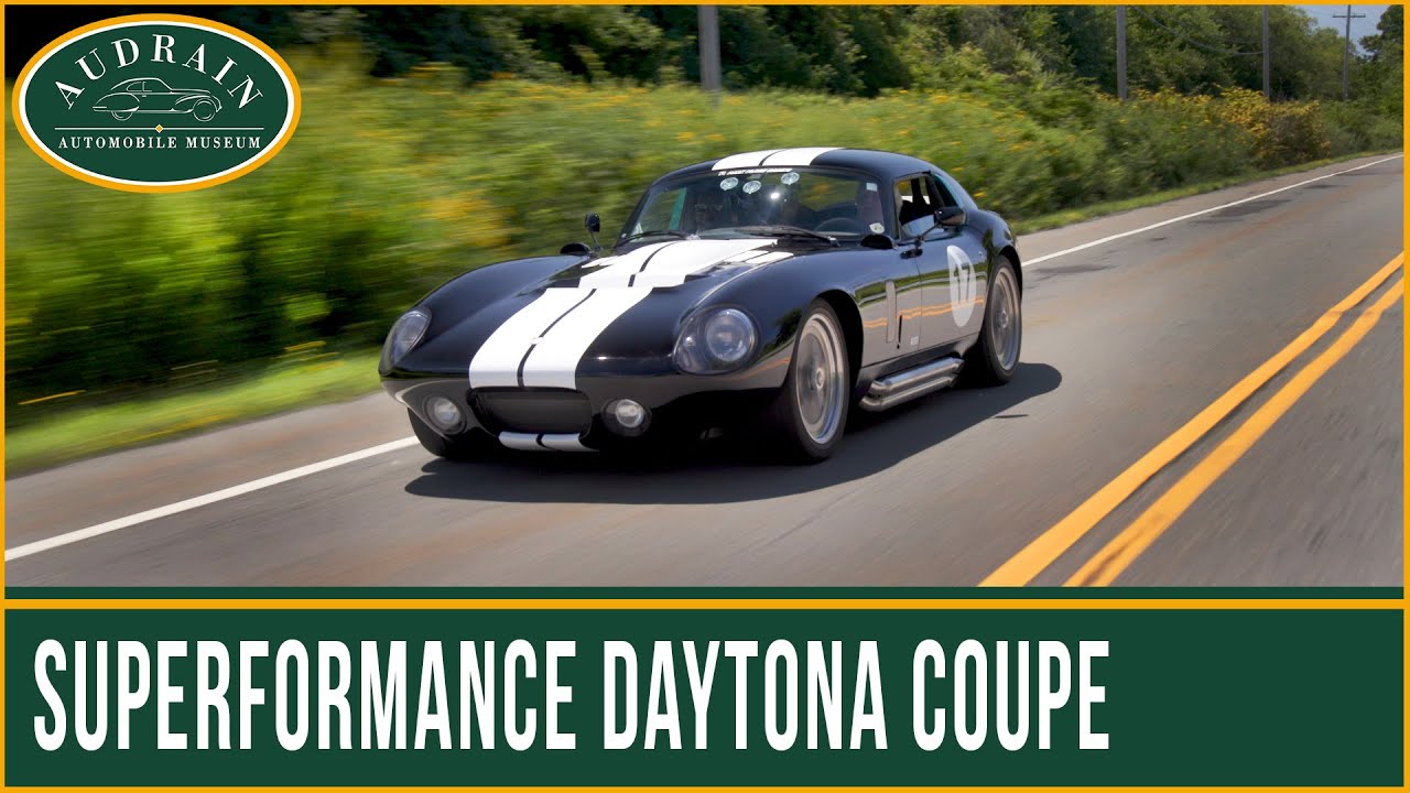Лено и Осборн тестируют Shelby Daytona Coupe 1965 года от Superformance