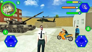 Miami Police Crime Vice Simulator - Tank and Helicopter Android Gameplay screenshot 1