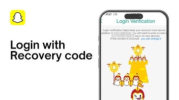 How to Login Snapchat With Recovery Code? Log into Snapchat with Recovery Code | Snapchat App 2024