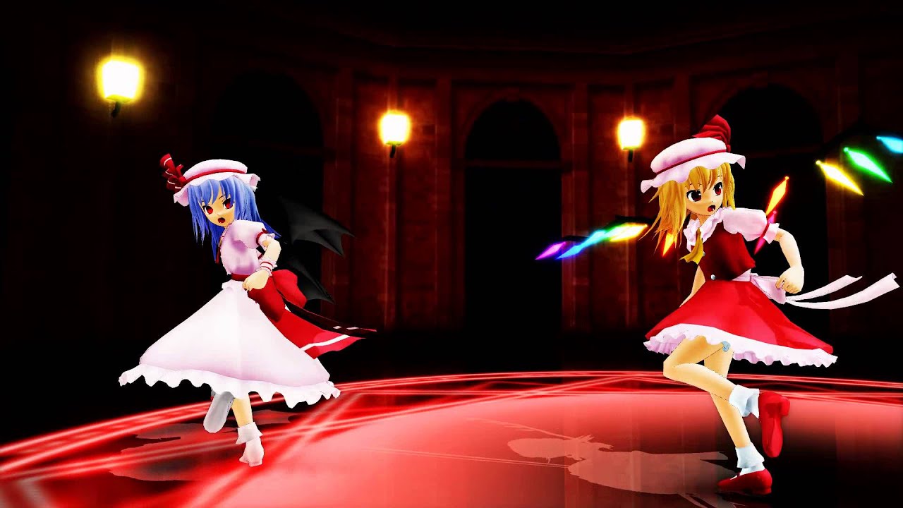 【東方MMD】スカーレット姉妹でNo Life Queenを踊ってくれたよ
