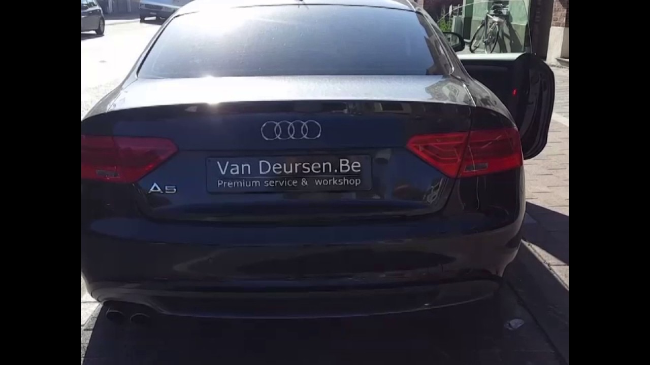 Audi A5 full retrofit to facelift led rear lights and semi dynamic blinkers