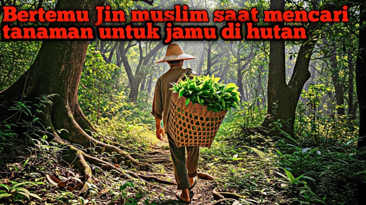 Kisah nyata !! Bertemu Jin Muslim Saat Mencari Bahan Jamu di Hutan | Cerita Mistis Penuh Hikmah