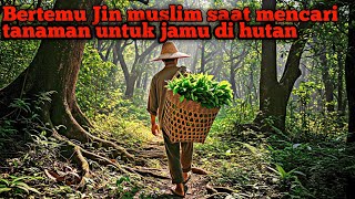 Kisah nyata !! Bertemu Jin Muslim Saat Mencari Bahan Jamu di Hutan | Cerita Mistis Penuh Hikmah