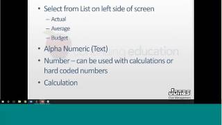 General Ledger - Master Gen Reporting (Webinar)