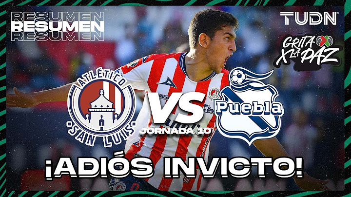 Summary | Atl San Luis 2-1 Puebla | Grita México C22 - J10 | TUDN