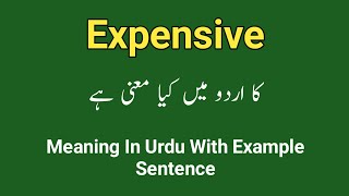 Expensive meaning in Expensive in a sentence Expensive ka matlab kia hota ha