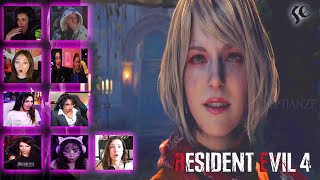 Download Lagu Girls React Ashley Stabs Leon - Resident Evil 4 Remake | #compilation #residentevil4 MP3