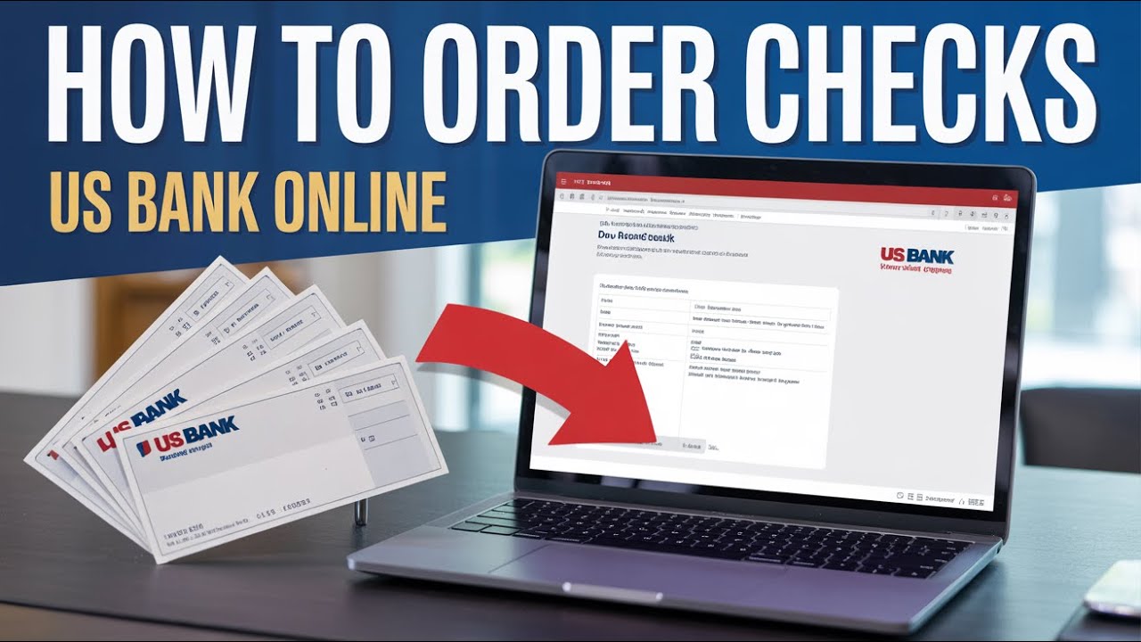 How to Order Checks US Bank Online [Checks]