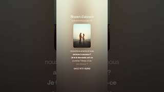 Brumes d’amours - French translation - Memories of Love Gone By