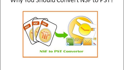 NSF to PST Converter