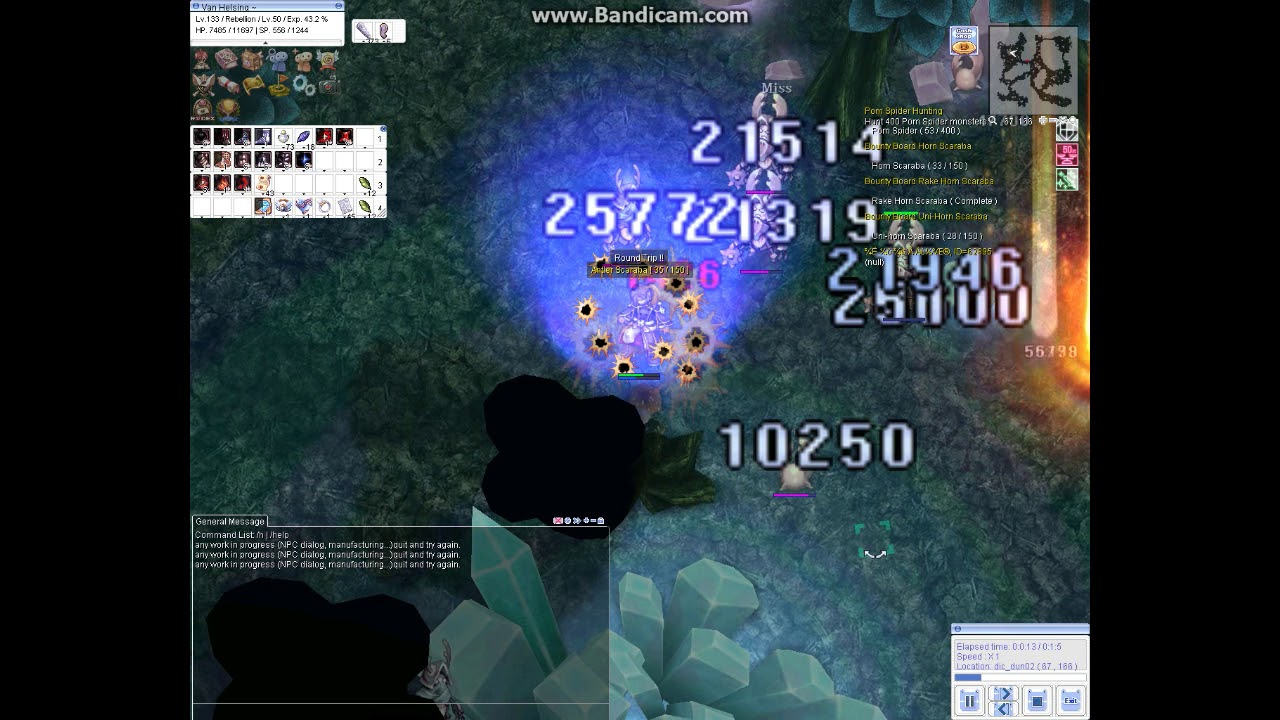 Rebellion up Scaraba - iRO [Ragnarok] - YouTube