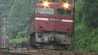 EF81-126　EF81-406  北陸本線走行 2010
