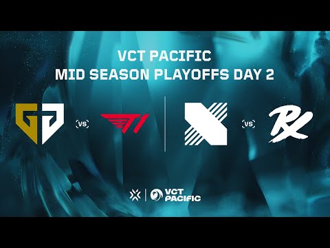 [中文] GEN vs. T1 | DRX vs. PRX - VCT Pacific - 季後賽 - Day 2