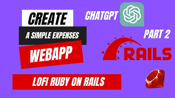 Using ChatGPT for help! Lofi Coding - Building a simple budget app with Ruby on Rails (Part 2)