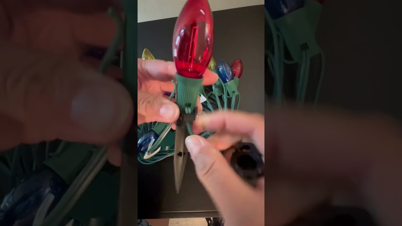 Magnetische Weihnachtslichterkette C9 – 15 M, LED, Bruchsicher, Für Außenbereich