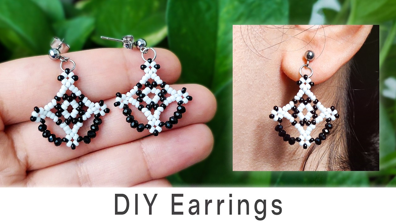 Step-by-Step Guide to Making Beautiful Beaded Earrings ✨