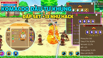 Komacdo QuấT Luôn Set + 13 Khi Lên Lv30 -Né 77% Quá Chất | Hải Tặc Tí Hon !