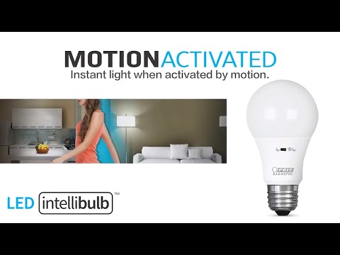 IntelliBulb Motion Activated LED Light Bulb