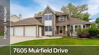 7605 Muirfield Drive, Portage Michigan branded
