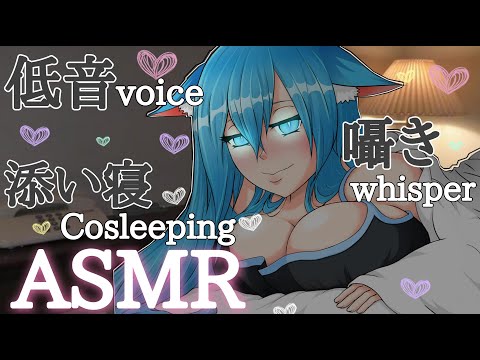 【添い寝ASMR】雨音とガチ添い寝睡眠配信　低音女性ボイスは好き？ 囁き 耳ハム  睡眠導入　Cool Ninja Sister　※JPvtuber※