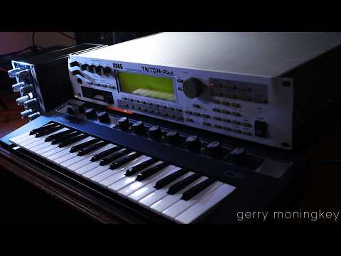 Blue Planet | Korg Triton Rack | Ambient Jam - YouTube