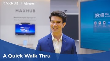 A Quick Walk-through of MAXHUB’s InfoComm SEA 2022 Booth.