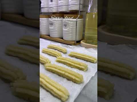 Испанский десерт Churros за 5 минут. Хруст на весь дом. А как это вкусноо ммм #рецепты #десерт #втоп
