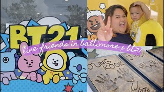 I TOUCHED THEIR HANDS | Baltimore BT21 Pop-Up Tour Experience | #LINEFRIENDSUSTruckTour | BTS ARMY