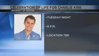 Memorials honoring conservative activist Charlie Kirk
