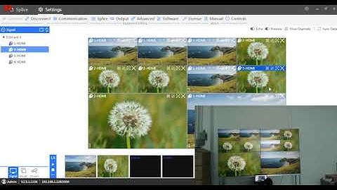 How Does RACVISION Video Wall Processor Work with webGUI Control& Preview Function?