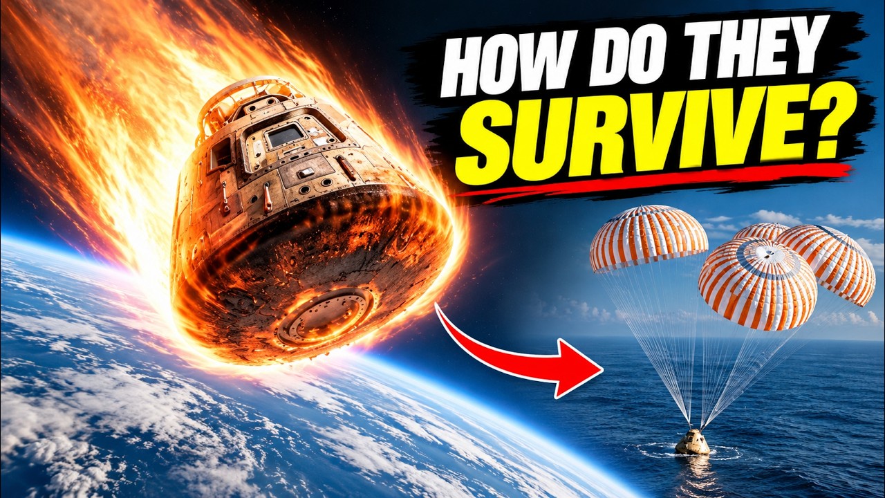 Reentrant Feature How Space Capsules Survive Reentry: The Most Dangerous Minutes of a ...