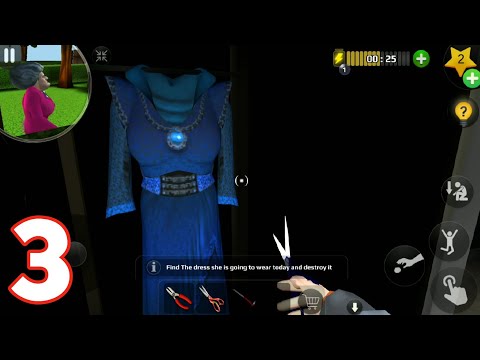 Scary Teacher 3D - Gameplay Walkthrough 3 Cut Dress