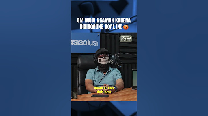 om mobi klarifikasi...