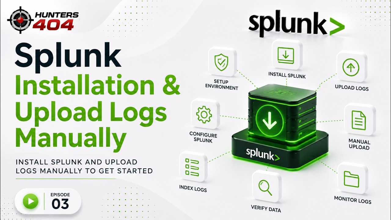 Splunk V03 | Splunk Installation & Upload Logs Manually - YouTube
