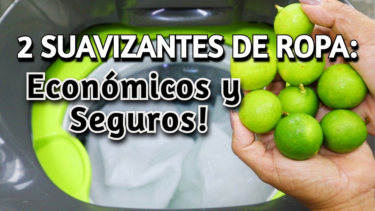 💜 ⚠️NO DAÑES tu ropa con el SUAVIZANTE DE TELA!!!😬 Cómo hacer 2 SUAVIZANTES DE ROPA en Casa?!⚠️