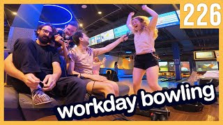 podcast at a bowling alley  The TryPod Ep. 226