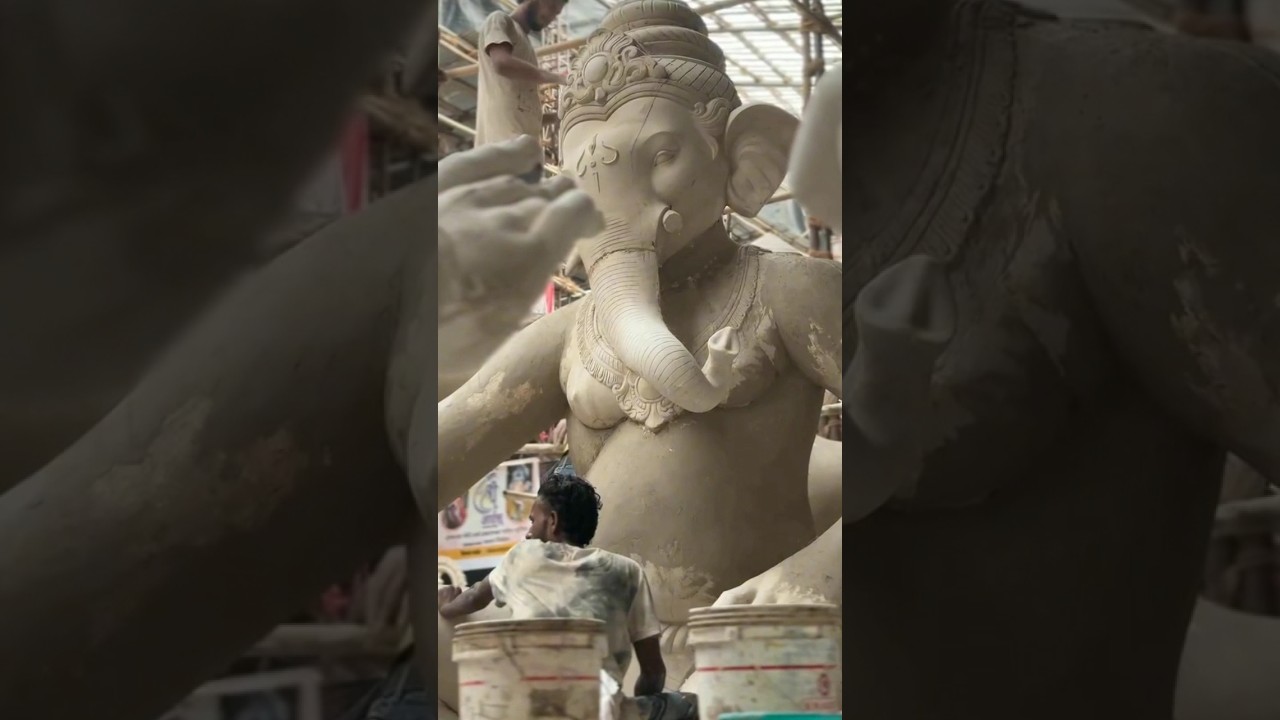 Mumbai First Ganpati Aagman on 20 July 2025 | Parel Workshop 2025 |