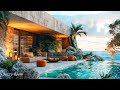 Relaxing Seaside Jazz - Morning Villa Space with Smooth Bossa Nova Jazz to Work, Study