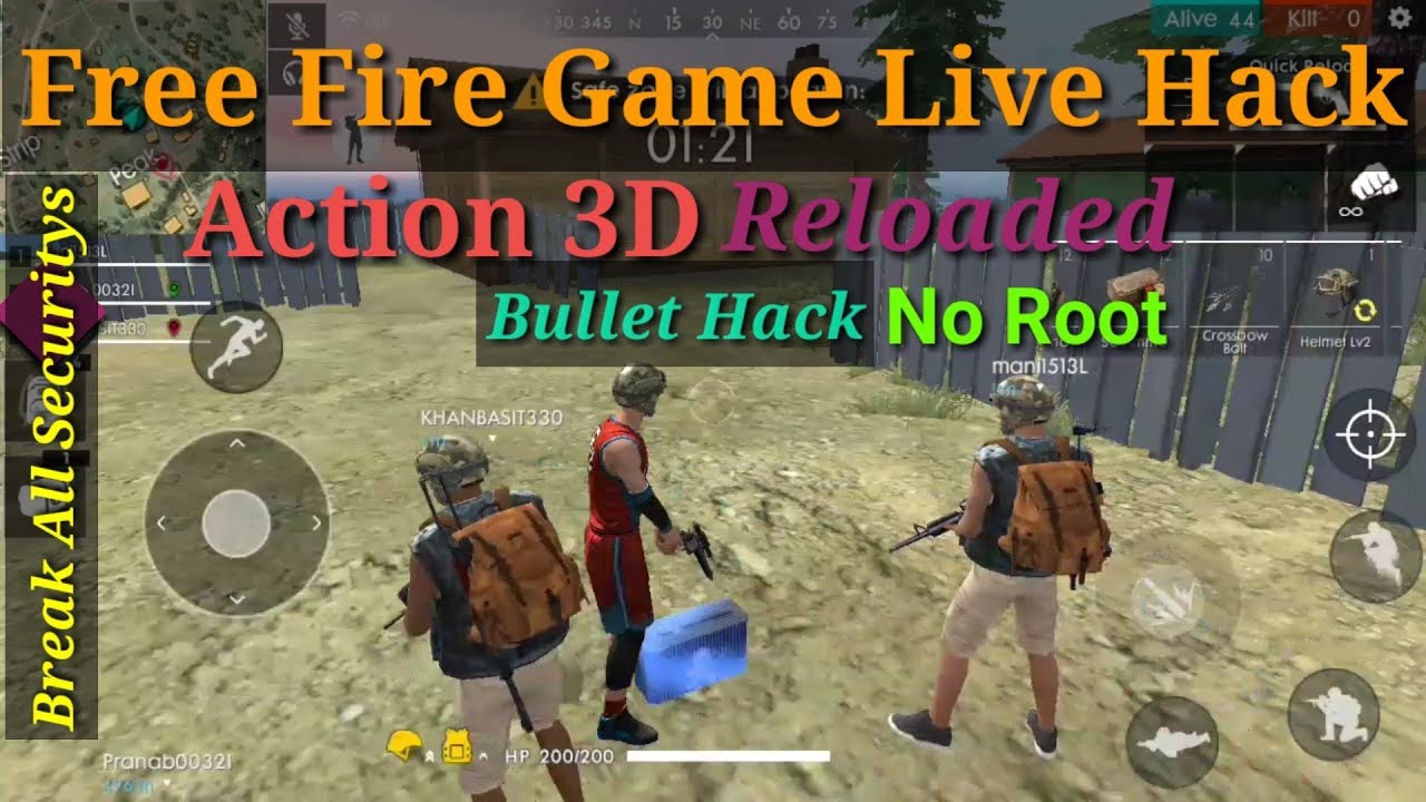 Free fire new update hack with game guardian || gameplay ... - 