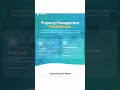 Built a full property management web app