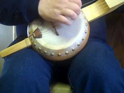 Jesse James - clawhammer Gourd Banjo
