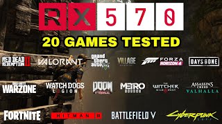 Ryzen 3 3100 RX 570 - 20 Games Tested in 2021