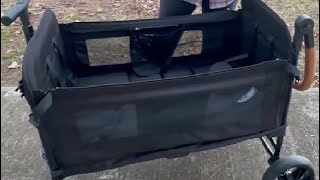 Wagon Stroller for 2 kids & Cargo Travel Stroller Push Pull Double Stroller, Top 5 Reasons this is